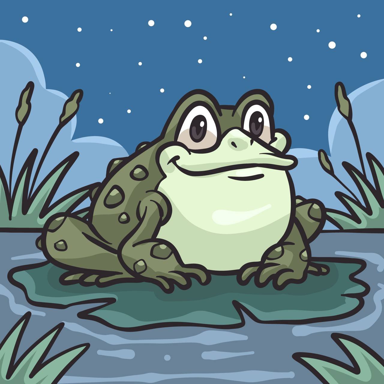 Frogs in Winter